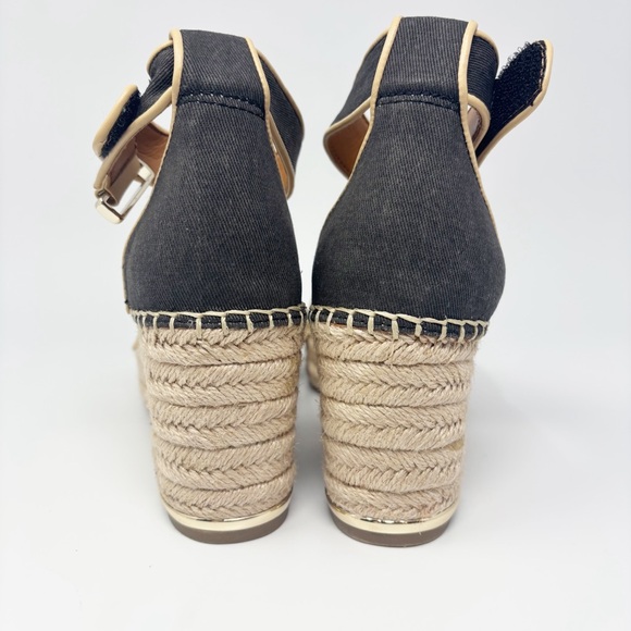 Franco Sarto Espadrille Wedge Sandal 8 - Picture 4 of 7